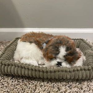 Perfect Petzzz toy dog with dog bed